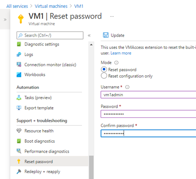 Change Password